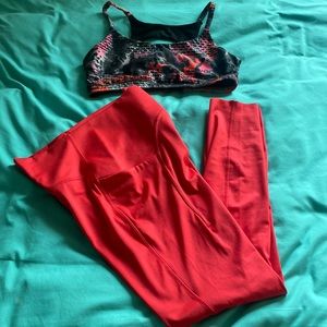 All in motion leggings w/ MPG sports bra